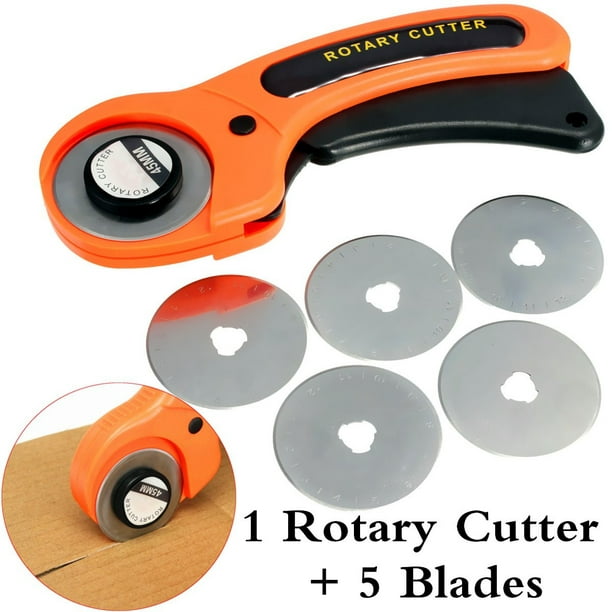 5pcs//set 28//45mm Rotary Cutter Blade Patchwork Leather Fabric Paper Cut BladeJC